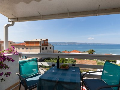 Apartment Studio flat with balcony and sea view Duće, Omiš AS-13694-a - Outdoor photo 23