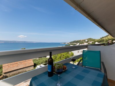 Apartment Studio flat with balcony and sea view Duće, Omiš AS-13694-a - Outdoor photo 24