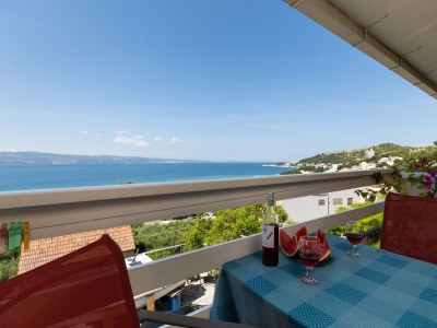 Apartment Studio flat with balcony and sea view Duće, Omiš AS-13694-b - Outdoor photo 24