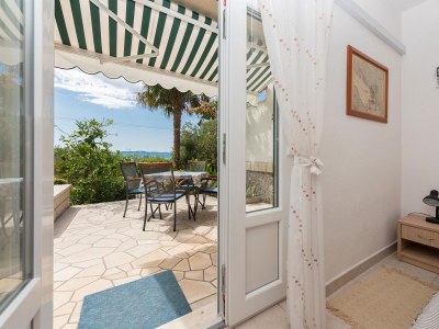 Apartment Studio flat with terrace and sea view Brela, Makarska AS-20186-a in Brela - Apartment