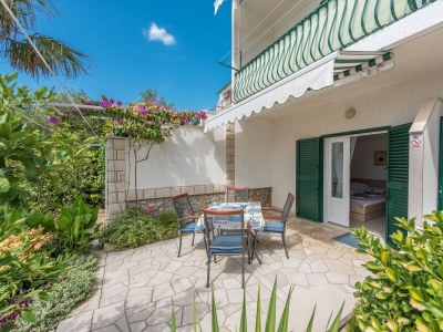 Apartment Studio flat with terrace and sea view Brela, Makarska AS-20186-a - Outdoor photo 24