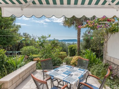 Apartment Studio flat with terrace and sea view Brela, Makarska AS-20186-a - Outdoor photo 26