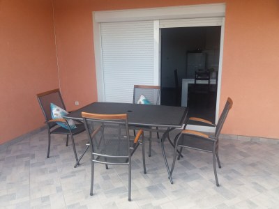 Apartment Two bedroom apartment with terrace and sea view Maslenica, Novigrad A-6573-b in Jasenice - Apartment