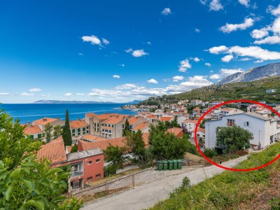 Apartment Two bedroom apartment with balcony and sea view Podgora, Makarska A-12326-b in Podgora - Apartment