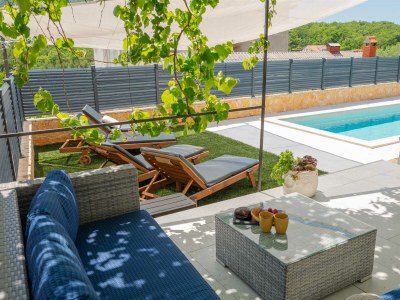 Holiday house Holiday House Kristina with heated Pool - Outdoor photo 10