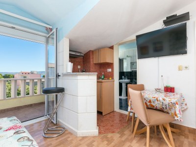 Apartment Studio flat with balcony and sea view Kaštel Štafilić, Kaštela AS-24155-a - Outdoor photo 14