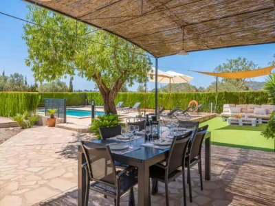 Villa Els Xiprers - Villa With Private Pool In Porreres - Outdoor photo 2