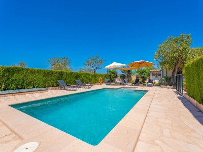Villa Els Xiprers - Villa With Private Pool In Porreres - Outdoor photo 8