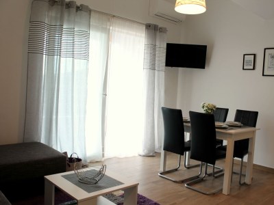 Apartment One bedroom apartment with balcony and sea view Podaca, Makarska A-15475-a - Outdoor photo 3