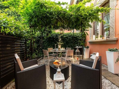 Holiday house Geräumiges Apartment mit privatem Garten - Outdoor photo 27