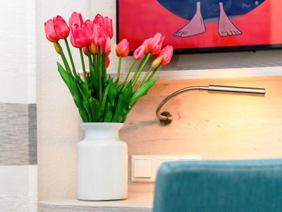 Apartment Moderne Ferienwohnung mit Terrasse in ruhiger Lage - Features photo 11