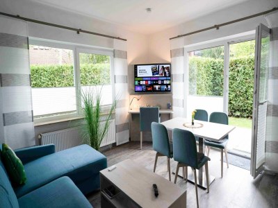 Apartment Moderne Ferienwohnung mit Terrasse in ruhiger Lage - Features photo 15