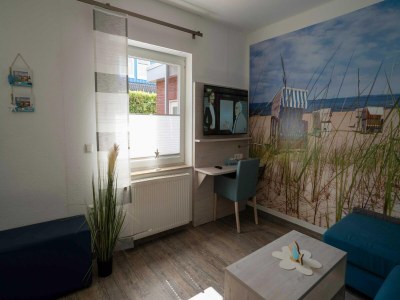 Apartment Komfortable Ferienwohnung mit Terrasse; Bensersiel - Features photo 7