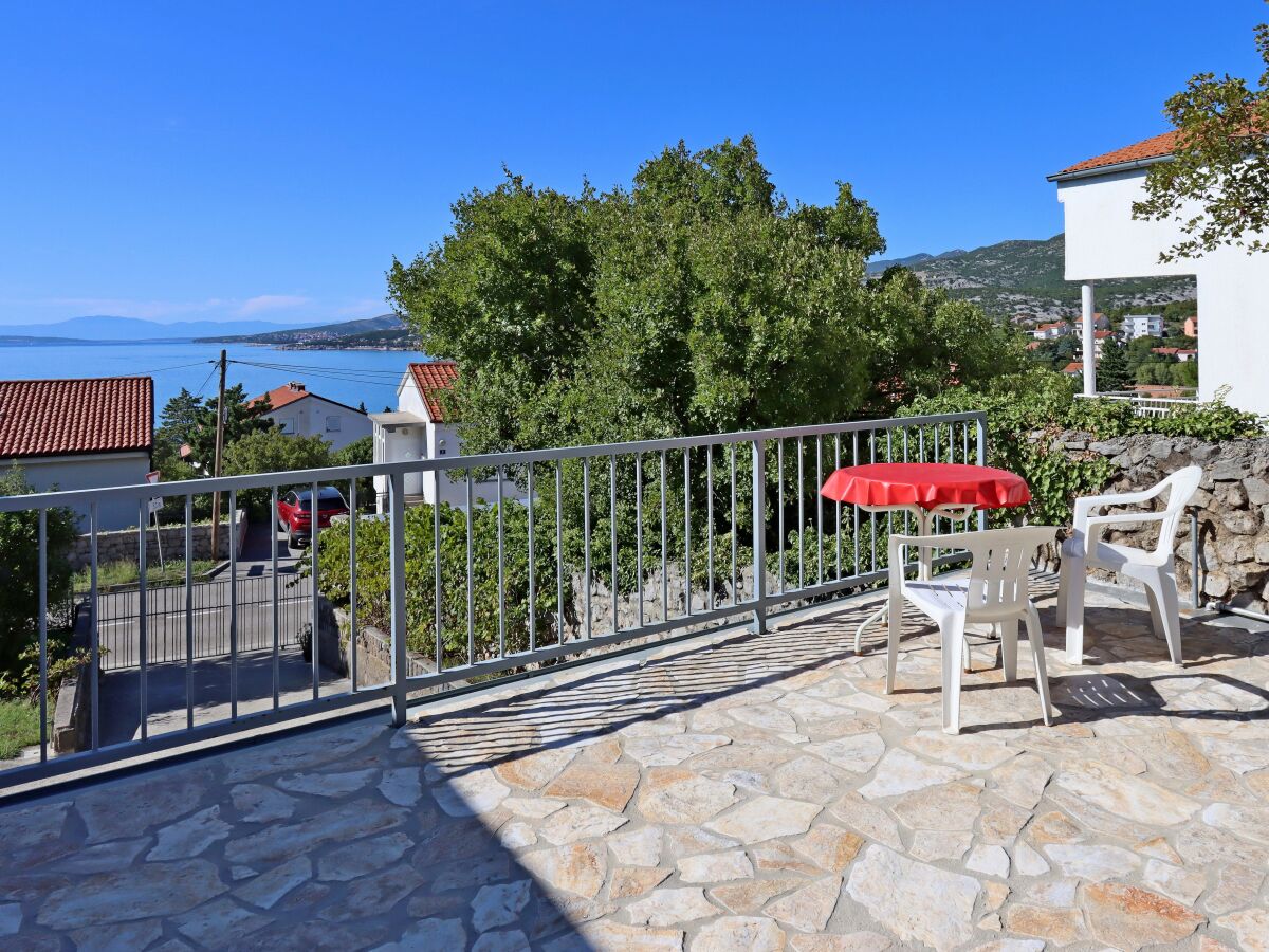 Apartment Two bedroom apartment with terrace and sea view Klenovica, Novi Vinodolski A-20174-b