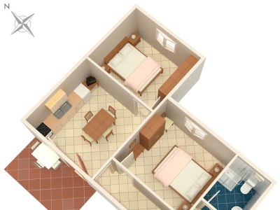 Apartment Two bedroom apartment with terrace Valbandon, Fažana A-2201-d - Outdoor photo 29