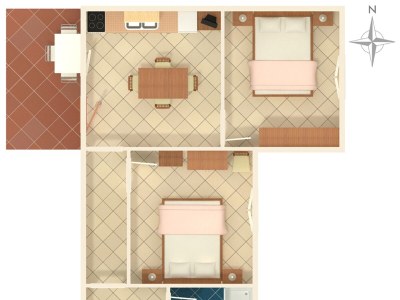 Apartment Two bedroom apartment with terrace Valbandon, Fažana A-2201-d - Outdoor photo 31