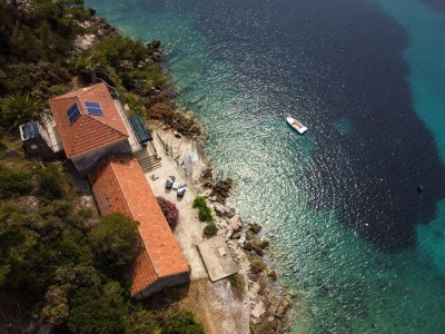 Holiday house Four-bedroom house near beach Cove Skozanje, Hvar K-4009 - Outdoor photo 3