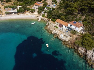 Holiday house Four-bedroom house near beach Cove Skozanje, Hvar K-4009 - Outdoor photo 4