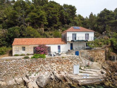 Holiday house Four-bedroom house near beach Cove Skozanje, Hvar K-4009 - Outdoor photo 5