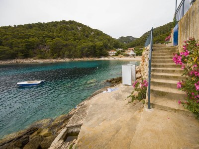 Holiday house Four-bedroom house near beach Cove Skozanje, Hvar K-4009 - Outdoor photo 11
