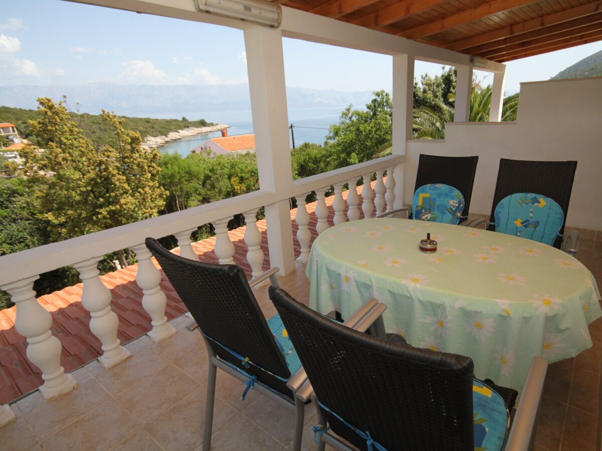 Apartment Two bedroom apartment with terrace and sea view Cove Zarace (Gdinj), Hvar A-4597-a