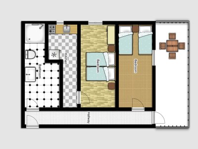 Apartment Two bedroom apartment with terrace and sea view Cove Zarace (Gdinj), Hvar A-4597-a - Outdoor photo 36