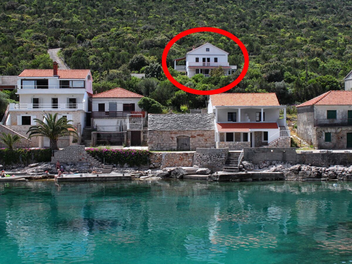 Apartment Two bedroom apartment with terrace and sea view Cove Zarace (Gdinj), Hvar A-4597-d - Outdoor photo 2