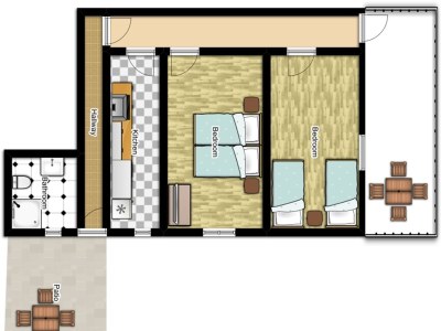 Apartment Two bedroom apartment with terrace and sea view Cove Zarace (Gdinj), Hvar A-4597-d - Outdoor photo 37