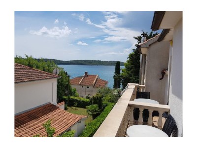 Apartment One bedroom apartment with balcony and sea view Okrug Gornji, Čiovo A-17032-c - Outdoor photo 12