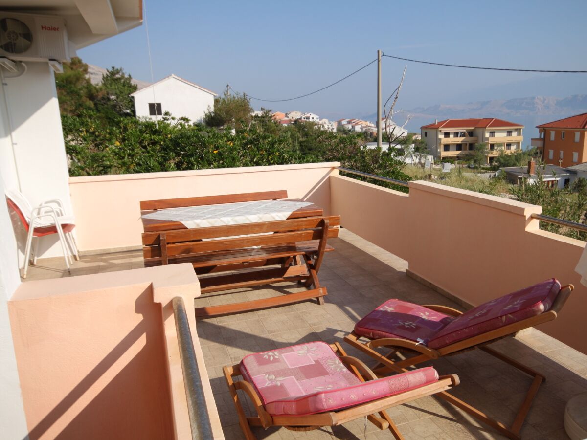 Apartment Two bedroom apartment with terrace and sea view Pag A-6467-a
