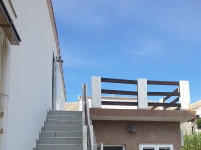 Apartment One bedroom apartment with terrace and sea view Pag A-23764-a - Outdoor photo 8