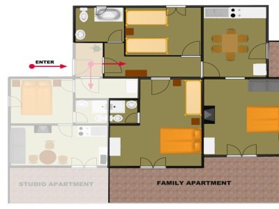 Apartment Two bedroom apartment with balcony and sea view Slatine, Čiovo A-12811-a - Outdoor photo 26