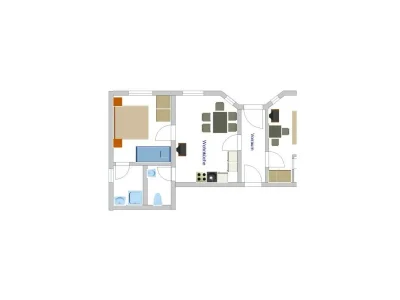 Apartment Apartment "EG"/2 Schlafräume/2 Dusche, W - Features photo 41