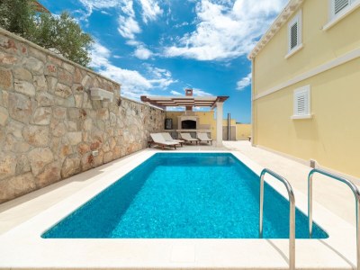 Holiday house Comfortable and spacious house with terrace and sea view Prižba, Korčula K-199 - Outdoor photo 8