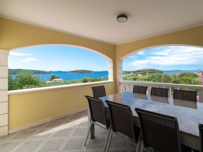 Holiday house Comfortable and spacious house with terrace and sea view Prižba, Korčula K-199 - Outdoor photo 44