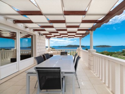 Holiday house Comfortable and spacious house with terrace and sea view Prižba, Korčula K-199 - Outdoor photo 45