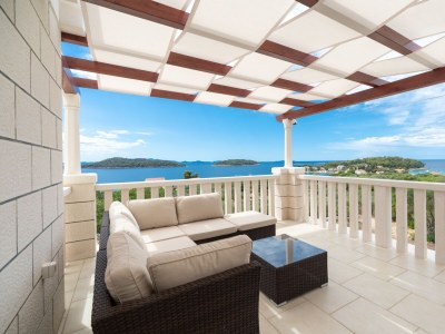 Holiday house Comfortable and spacious house with terrace and sea view Prižba, Korčula K-199 - Outdoor photo 46