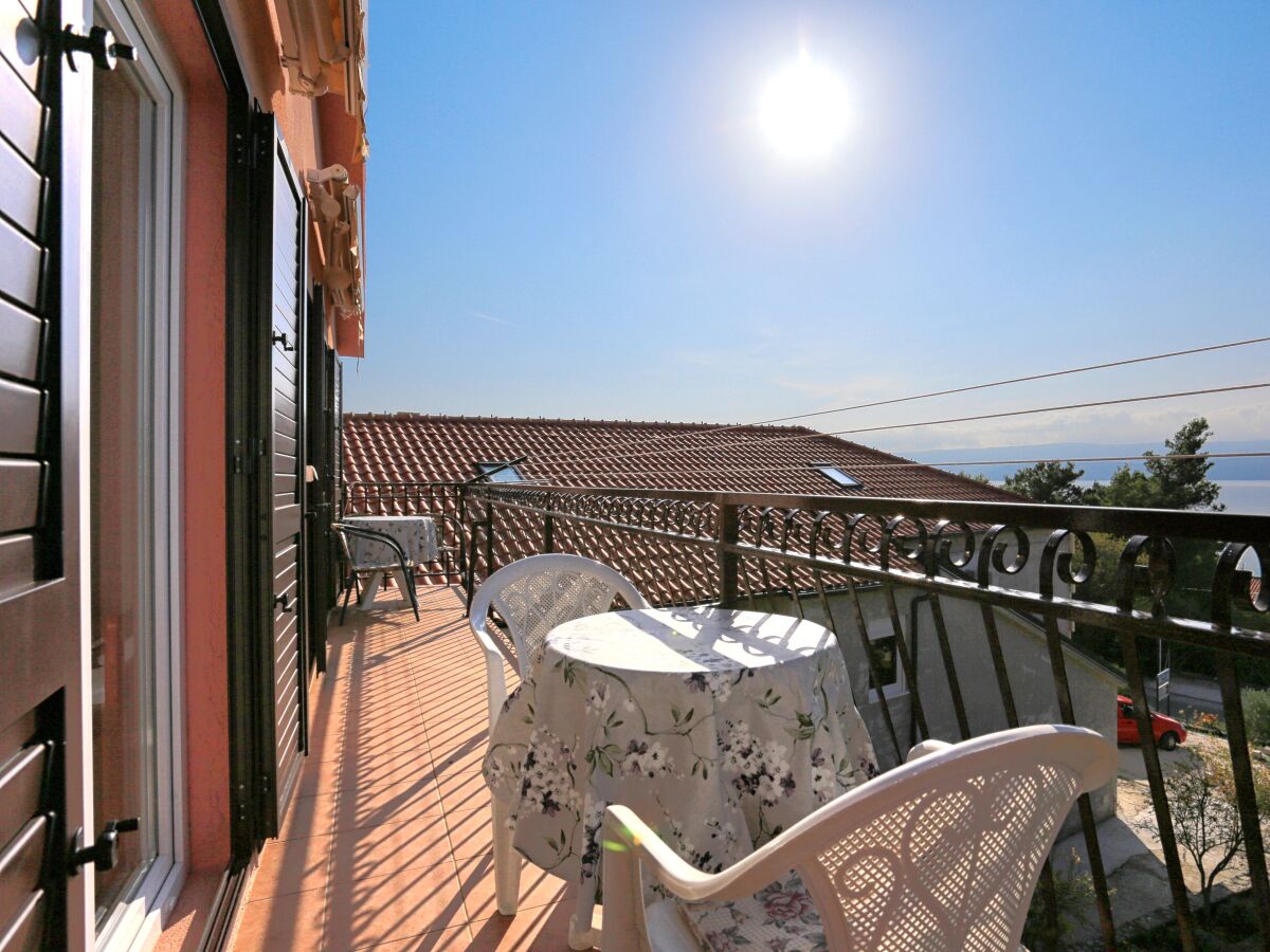 Apartment One bedroom apartment with balcony and sea view Stanići, Omiš A-1027-a