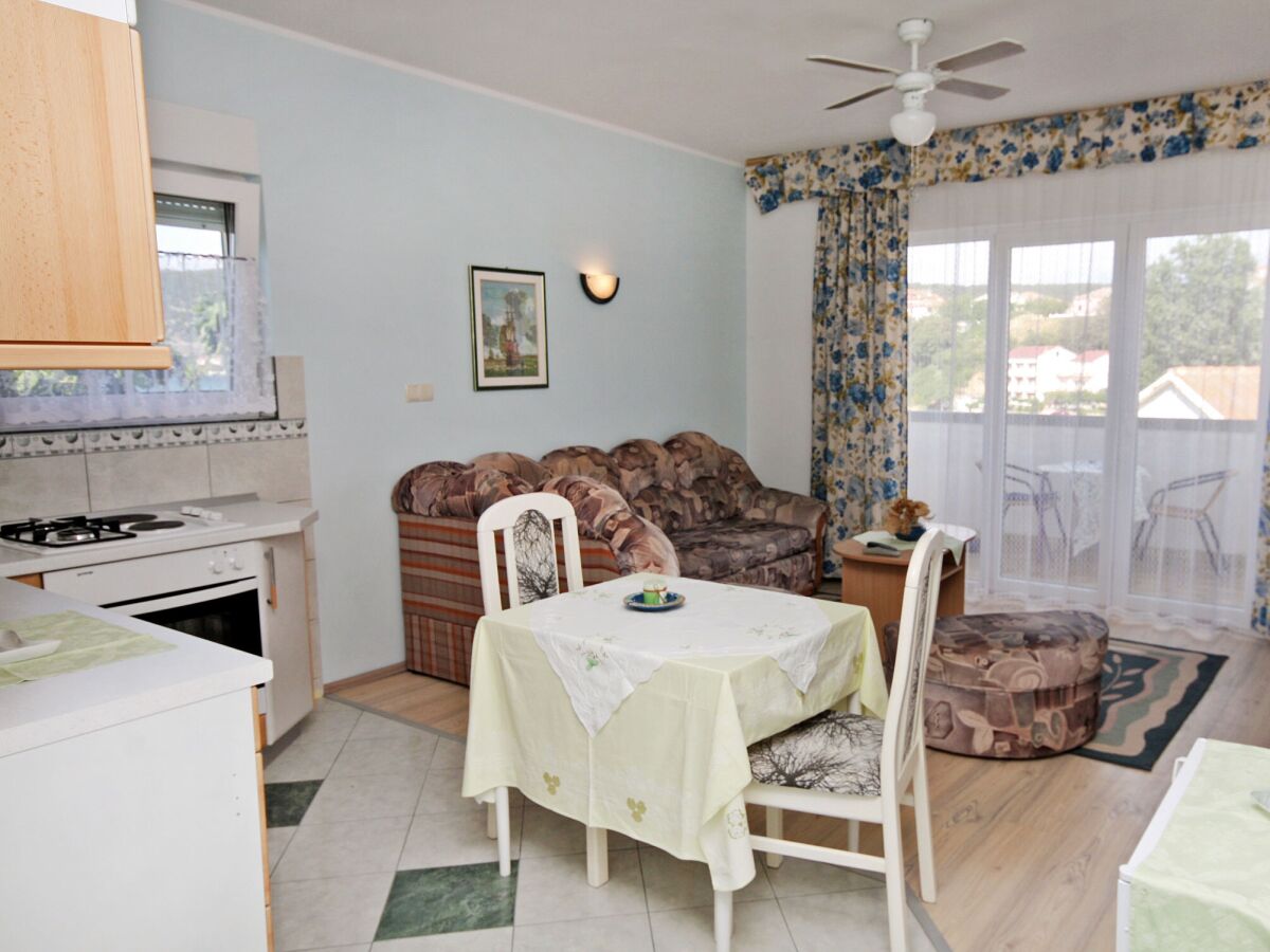Apartment One bedroom apartment with terrace and sea view Supetarska Draga - Donja, Rab A-2022-b
