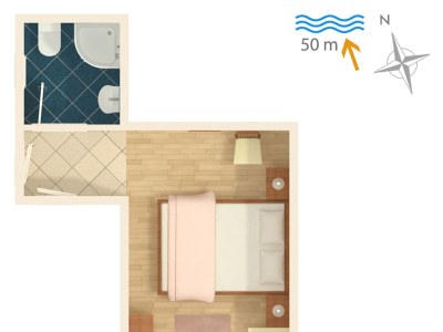 Apartment Studio flat with terrace Supetarska Draga - Donja, Rab AS-2022-a - Outdoor photo 26