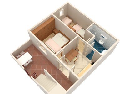 Apartment Two bedroom apartment with terrace and sea view Postira, Brač A-2898-b - Outdoor photo 16