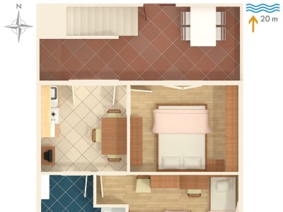 Apartment Two bedroom apartment with terrace and sea view Postira, Brač A-2898-b - Outdoor photo 17