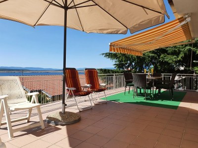 Apartment One bedroom apartment with terrace and sea view Dramalj, Crikvenica A-2397-c in Dramalj - Apartment
