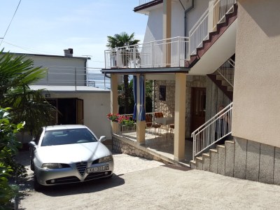 Apartment One bedroom apartment with terrace and sea view Dramalj, Crikvenica A-2397-c - Outdoor photo 13