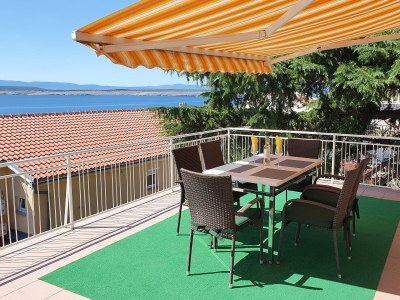 Apartment One bedroom apartment with terrace and sea view Dramalj, Crikvenica A-2397-c - Outdoor photo 23