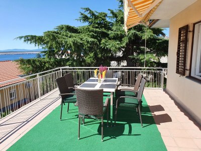 Apartment One bedroom apartment with terrace and sea view Dramalj, Crikvenica A-2397-c - Outdoor photo 25