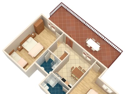 Apartment One bedroom apartment with terrace and sea view Dramalj, Crikvenica A-2397-c - Outdoor photo 28