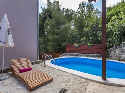 Apartment Four-bedroom apartment with terrace and sea view Medići, Omiš A-7461-a - Outdoor photo 6