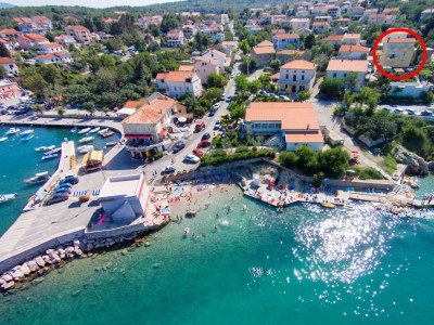 Apartment Two bedroom apartment with terrace Šilo, Krk A-18715-a in Silo - Apartment