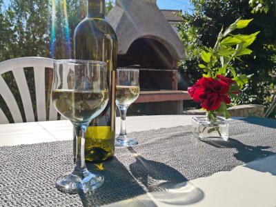 Apartment Three bedroom apartment with terrace and sea view Polje, Krk A-18669-c - Outdoor photo 7